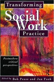 Cover of: Transforming Social Work Practice: Postmodern Critical Perspectives