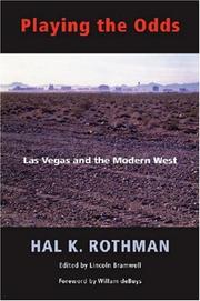Cover of: Playing the Odds: Las Vegas and the Modern West