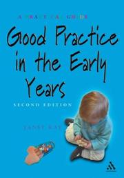 Cover of: Good Practice in the Early Years