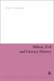 Milton, evil and literary history