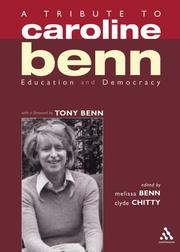 Cover of: Tribute to Caroline Benn: Education And Democracy