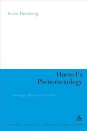 Husserl's phenomenology : knowledge, objectivity and others