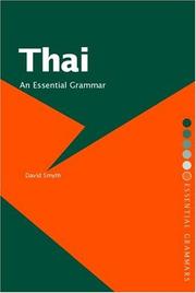 Thai : an essential grammar