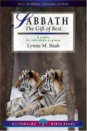 Cover of: Sabbath: The Gift of Rest (Lifeguide Bible Studies)