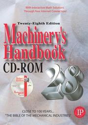 Cover of: Machinery's Handbook (Machinery's Handbook
