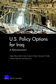 Cover of: U.S. Policy Options for Iraq: A Reassessment