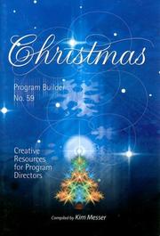 Cover of: Christmas Program Builder No. 59: Creative Resources for Program Directors (Christmas Program Builder)