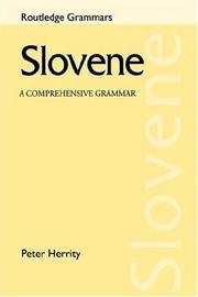 Slovene by Peter Herrity
