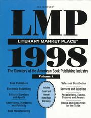 Cover of: Lmp 1998: Literary Market Place (Literary Market Place (Lmp))