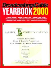 Cover of: Broadcasting & Cable Yearbook 2000 (Broadcasting and Cable Yearbook)