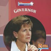 Cover of: Governor (Our Government Leaders)