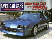 Cover of: American Cars of the 1980s (American Cars Through the Decades)