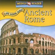 Cover of: Ancient Rome (Life Long Ago)