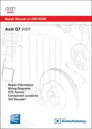 Cover of: Audi Q7: 2007 Repair Manual (Windows 2000/XP)