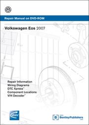 Cover of: Volkswagen Eos: 2007 Repair Manual (Windows 2000/XP)