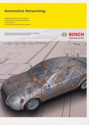 Cover of: Bosch Automotive Networking: Expert Know-How on Automotive Technology