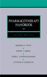 Pharmacotherapy handbook