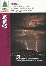 Cover of: Daniel (Life Application Bible Studies (NIV)) by Tyndale House Publishers