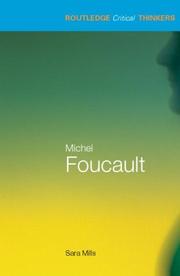 Cover of: Michel Foucault (Routledge Critical Thinkers)
