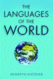 Cover of: The languages of the world by Kenneth Katzner