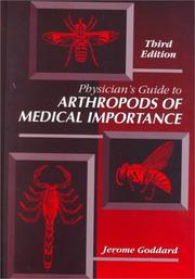 Cover of: Physician's Guide to Arthropods of Medical Importance