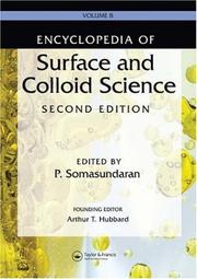 Encyclopedia of surface and colloid science