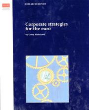 Corporate strategies for the euro