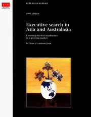 Executive search in Asia and Australasia : choosing the best headhunter in a growing market