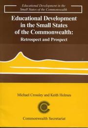 Educational development in the small states of the Commonwealth : retrospect and prospect