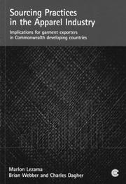 Sourcing practices in the apparel industry : implications for garment exporters in Commonwealth developing countries