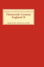 Cover of: Thirteenth Century England II Proceedings of the Newcastle upon Tyne Conference 1987 (Thirteenth Century England)