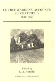 Churchwardens' accounts of Cratfield, 1640-1660