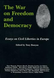 The war on freedom and democracy : essays on civil liberties in Europe