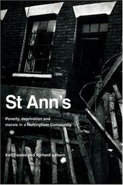 St. Ann's : poverty, deprivation and morale in a Nottingham community