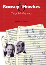 Cover of: BOOSEY & HAWKES: THE PUBLISHING STORY