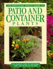Cover of: "Gardening Which?" Guide to Patio and Container Plants ("Which?" Consumer Guides)