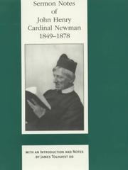 Sermon notes of John Henry Cardinal Newman, 1849-1878