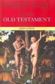 Who's Who in the Old Testament (Who's Who) by Joan Comay