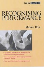 Recognising Performance (Good Practice) by Michael Rose
