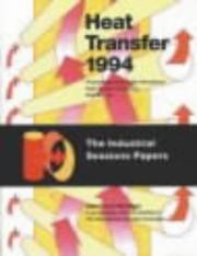 Heat transfer 1994 : proceedings of the Tenth International Heat Transfer Conference, Brighton, UK