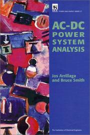 Cover of: Ac-Dc Power System Analysis (I E E Power Engineering Series)