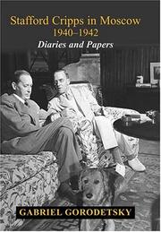 Cover of: Stafford Cripps in Moscow 1940-1942: Diaries and Papers (Cummings Center)