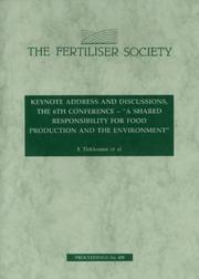 A shared reponsibility for food production and the environment : keynote address by Esa Tirkkonen : presentations to the discussion forum on behalf of specific sectors involved in food production and 