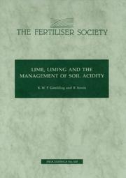 Lime, liming and the management of soil acidity