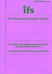 National and European regulations for fertiliser products