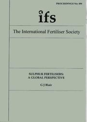 Sulphur fertilisers : a global perspective