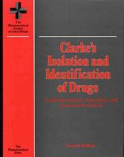 Clarke's Isolation and Identification of Drugs by Moffat