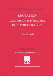 Education law, policy and practice in Northern Ireland