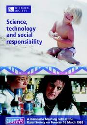 Cover of: Science, Technology and Social Responsibility (Science in Society)