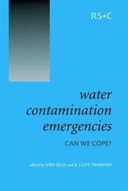 Water contamination emergencies : can we cope?